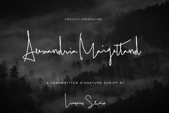 Alexandria Maigettand: A Font for Elegant Brand Stories