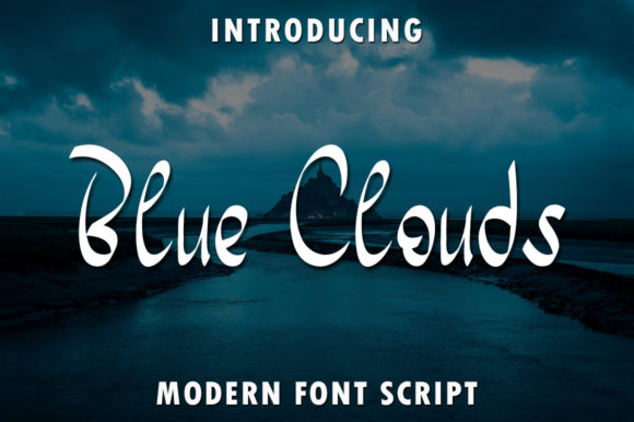 Blue Clouds: A Typeface for Editorial Elegance