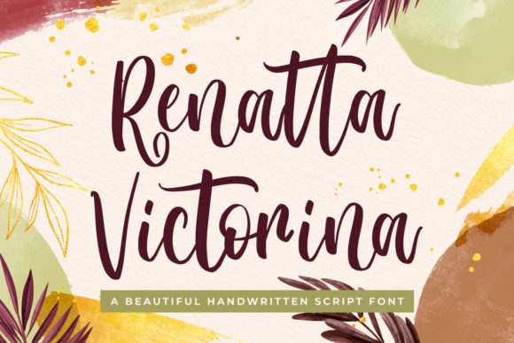 Bring Your Creations to Life with Renatta Victorina Font