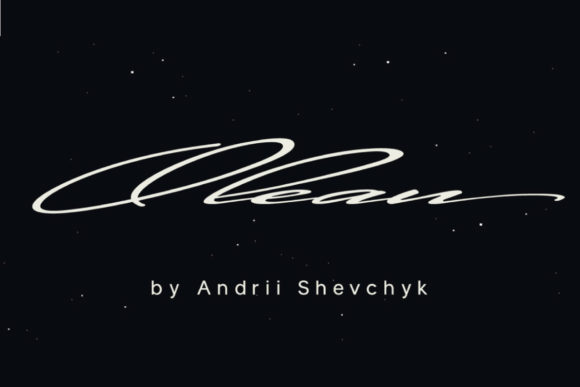 Discover the Charm of Olean: A Perfect Handwritten Font