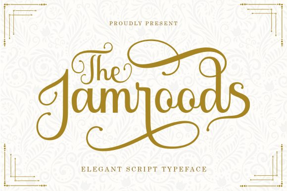 Discover The Jamroods: A Handwritten Font for Elegant Publishing