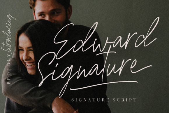 Edward Signature: A Graceful Script for Elegant Projects