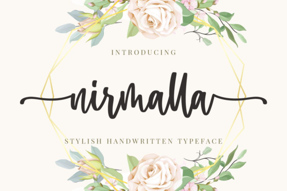Elevate Your Brand with Nirmalla: A Premium Handwritten Font