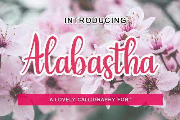 Enhance Your Brand with Alabastha: A Beautiful Handwritten Font
