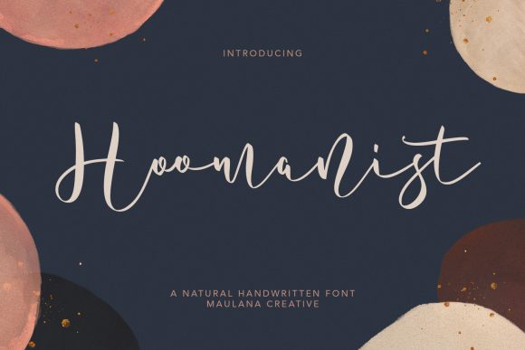 Enhance Your Brand with Hoomanist Handwritten Font