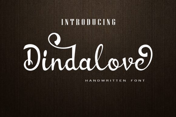 Enhance Your Web Design with Dindalove Font