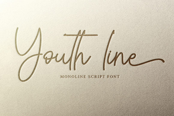 Enhance Your Web Design with Youth Line Font