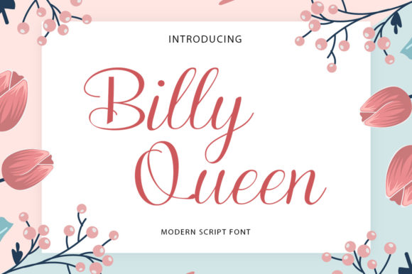 Exploring Billy Queen: A Versatile Script Font for Creative Projects