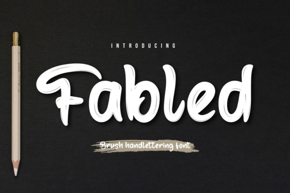 Fabled: The Handwritten Font for Modern Marketing