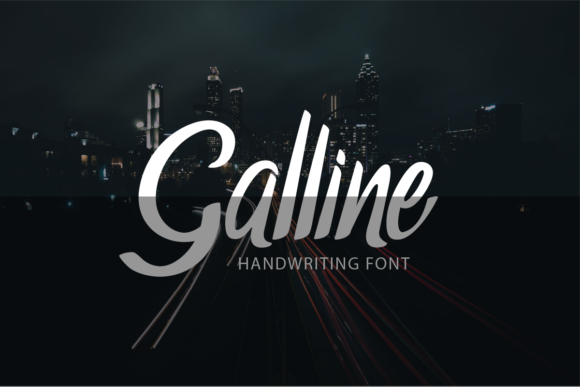 Galline: A Font That Makes Your Small Business Feel Complete