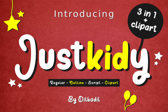 Justkidy: A Charming Handwritten Font for Web Design