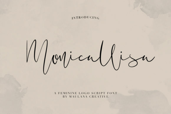 Monicallisa: A Graceful Script for Elegant Projects