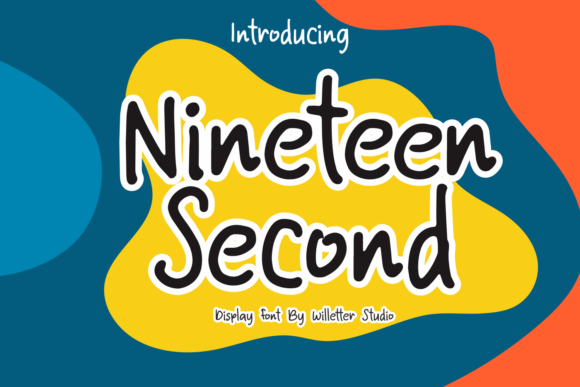 Nineteen Second: A Whimsical Script Font for Creative Web Design