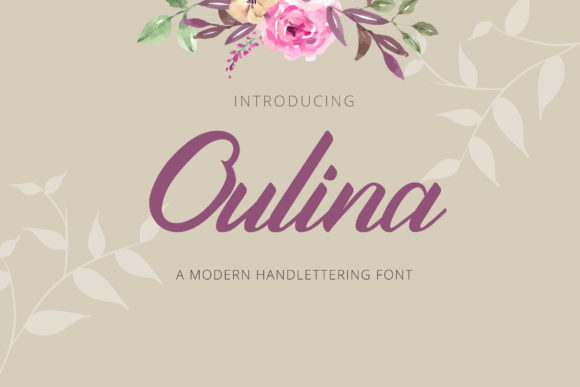 Oulina: The Elegant Handwritten Font for Editorial Storytelling