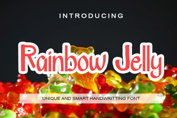 Rainbow Jelly Font: Adding Playful Personality to Digital Design