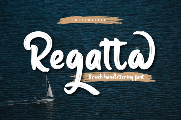Regatta Font: A Handwritten Brush Font for Your Brand's Signature