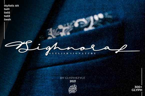 Sighnora: The Signature Font for Crafted Elegance