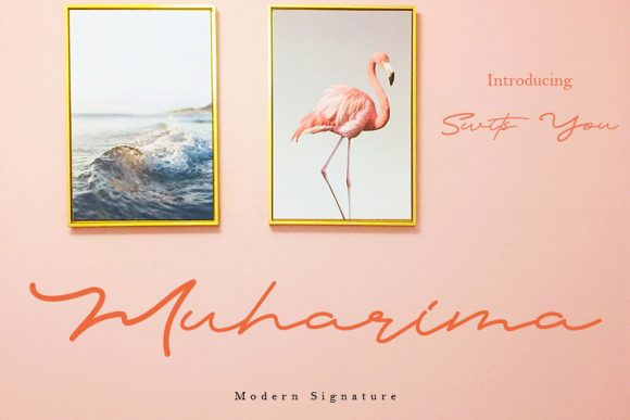 Transform Your Brand with Muharima: A Premium Handwritten Font
