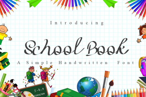 Transform Your Brand with School Book: A Versatile Script Font