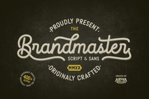 Transform Your Brand with the Versatile Brandmaster Font
