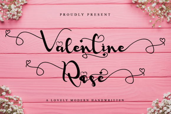 Valentine Rose: A Romantic Script Font for Web Design
