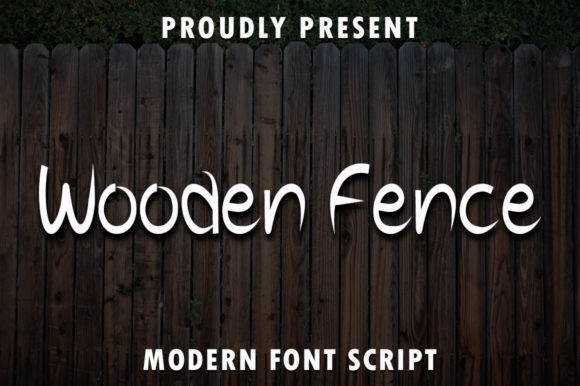 Wooden Fence: A Handwritten Font for Creative Branding